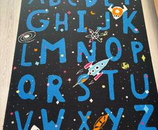 Kids space rug