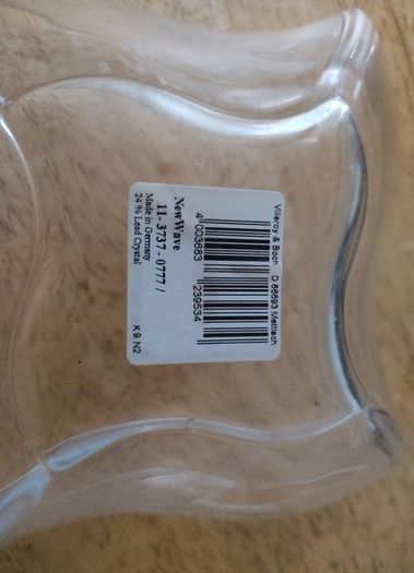 Villeroy and Boch - New Wave Crystal Bowl