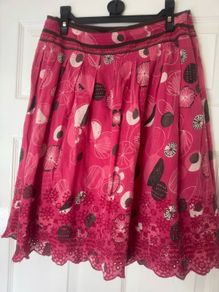 Pink Mantaray Skirt