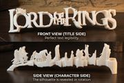 Lord of the Rings 3D Anamorphic Display