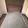 4f 6 double bed base ,mattress & headboard Image 4