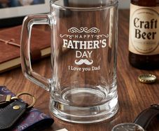 Fathers Day Laser Engraved Pint Glass