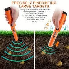 Detector GP-pointer Pinpointing For Treasure Search Waterproof Positioning Rod Detecting With Bracelet LED Lights