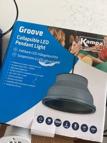 Kampa Collapsible LED Pendant Lights x2