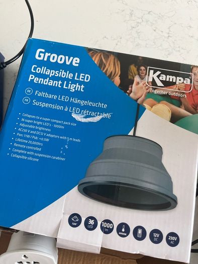 Kampa Collapsible LED Pendant Lights x2