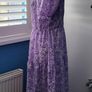 Purple floral summer dress, Size XXL / UK18, Brand new Image 3