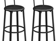 main image for ad Set of 2 Bar Stools with Footrest - Free Delivery Nationwide