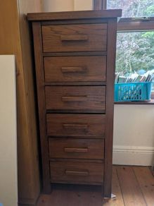 Tall boy 6 drawers
