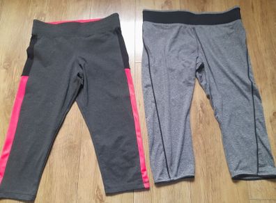 ladies cropped workout bottoms size 14