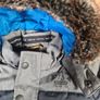 Junior Timberland Baby coat padded puffer jacket with fur hood Size 9M months winter Image 3