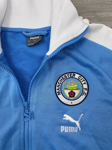 Puma Manchester City Anthem Heritage Jacket Mens Large