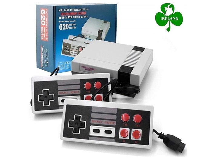 Retro Game Console Classic Handheld AV Output Video Player 620 Games Built-in