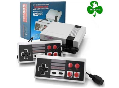 Retro Game Console Classic Handheld AV Output Video Player 620 Games Built-in