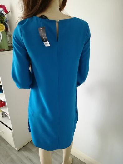 Blue-turquoise dress, size 10