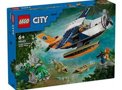 LEGO City Jungle Exploration Jungle Explorer Water Plane (60425)