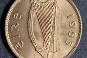 Ireland Excellent 1953 Half Penny Coin