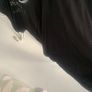 dress Bnwt size large  cotton asymmetrical cotton black dress Image 3