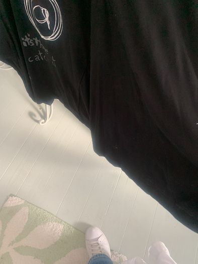 dress Bnwt size large  cotton asymmetrical cotton black dress