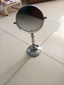 Tall Two-sided Make Up Mirror.  In Good Condition.