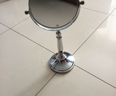Tall Two-sided Make Up Mirror.  In Good Condition.