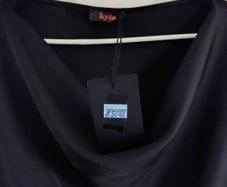 BNWT Black One Size Cowl Neck Top