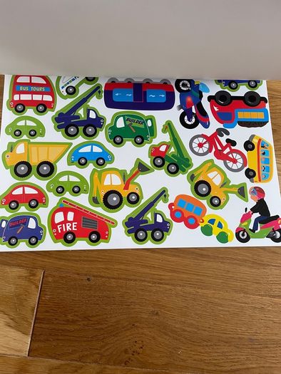 reusable stickers book
