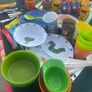 Free Children's Cups / Plates Utensils/ Ice Cream containers. Image 3