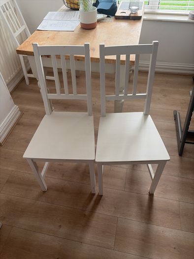 kitchen chairs - ready for collection