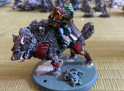 Warhammer 40k Space Wolves Canis Wolfborn Metal