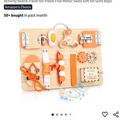 Wooden Busy Board