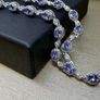 Tanzanite and Natural Zircon Necklace Image 10