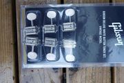 Gibson PMMH-060 Deluxe White Button Tuner Set, Vintage