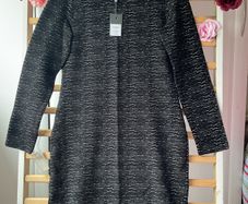 dress Bnwt black classic knee length dress size 12 street one brand long sleeve