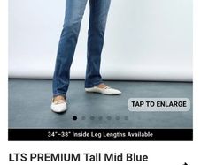 TALL 14/16 ladies jeans 36" leg BNWT