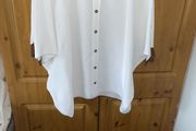 Naya linen mix batwing blouse