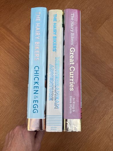 Hairy Bikers Books x 3