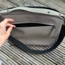 RAINS sand brown laptop shoulder bag Image 4