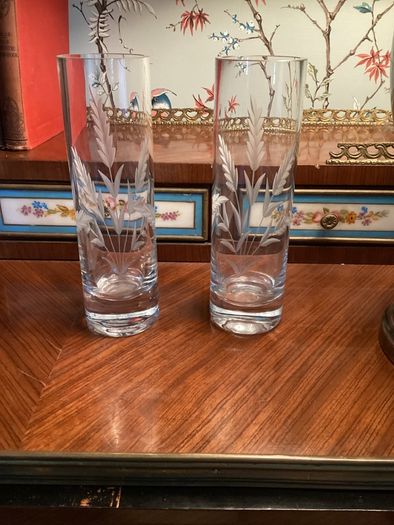 Vintage Crystal Vases