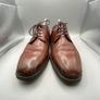 Ecco Melbourne Derby Shoes - Size UK 8.5 - Brown Leather Image 3