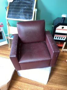 Kids Armchair leather sturdy