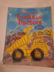 Drawing - How to Draw Trucks and Tractors