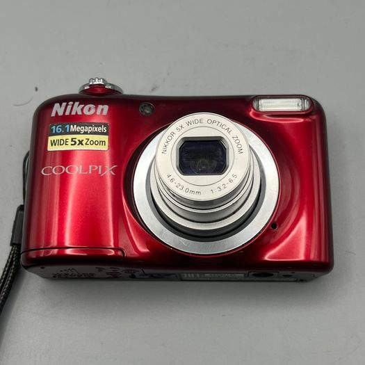 Nikon Coolpix A10 16.1MP Digital Camera Red