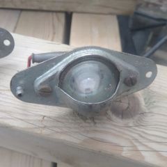 brand new old school number plate lights