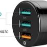 Quick Charge 3.0 Car Charger with 2 USB Ports USB Car Adaptor 42W for Samsung Galaxy S8 / Note 8/7, LG G5 / G6, HTC 10, iPad Air/Pro, iPhone X / 8/8 Plus / 7 Image 7