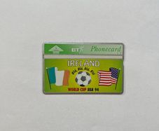 BT Ireland World Cup '94 Phone Card