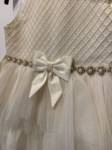 Cream occasion baby dress size 2 years