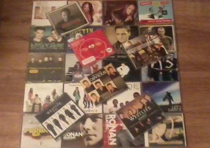 Irish Musical Artists Music CD Singles Collection (26 in total)