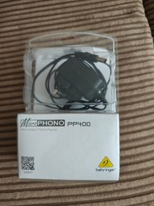 Behringer PP400 Ultra-Compact Phono Preamp for Turntables,