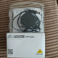 Behringer PP400 Ultra-Compact Phono Preamp for Turntables,