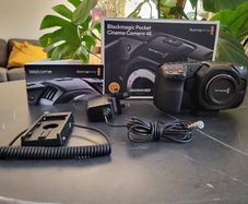 Black Magic Pocket 4k BMPCC 4k Cinema Camera + Accessories